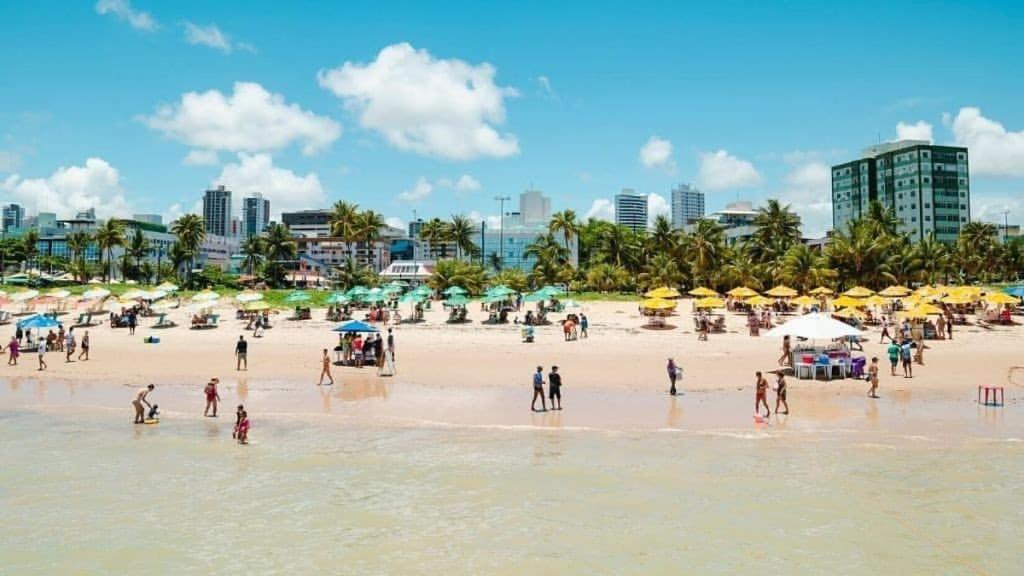 Flat Beira Mar Em Tambau - Jp Lägenhet João Pessoa Exteriör bild